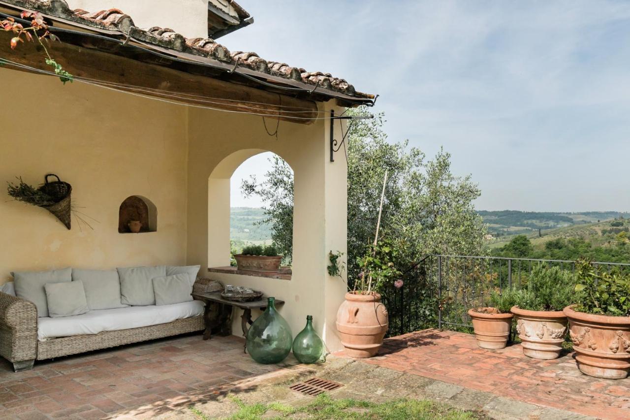 The Best Of Tuscany Chianti Villa With Pool & Fireplace サン・カシャーノ・イン・ヴァル・ディ・ペーザ エクステリア 写真