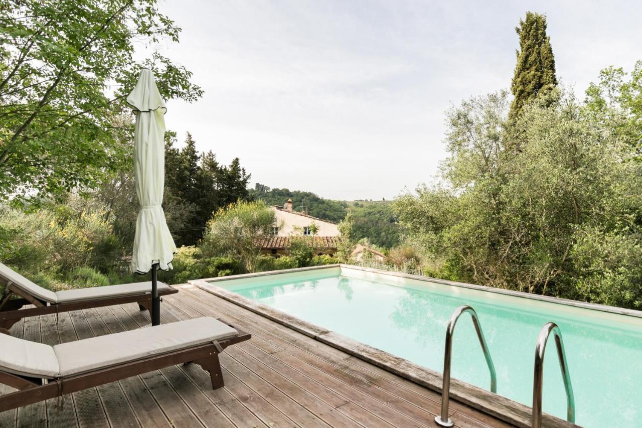 The Best Of Tuscany Chianti Villa With Pool & Fireplace サン・カシャーノ・イン・ヴァル・ディ・ペーザ エクステリア 写真